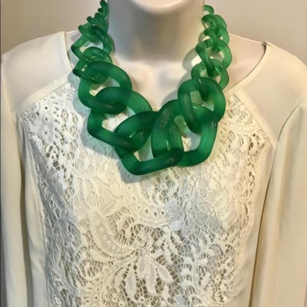 Chunky Link Statement Necklace